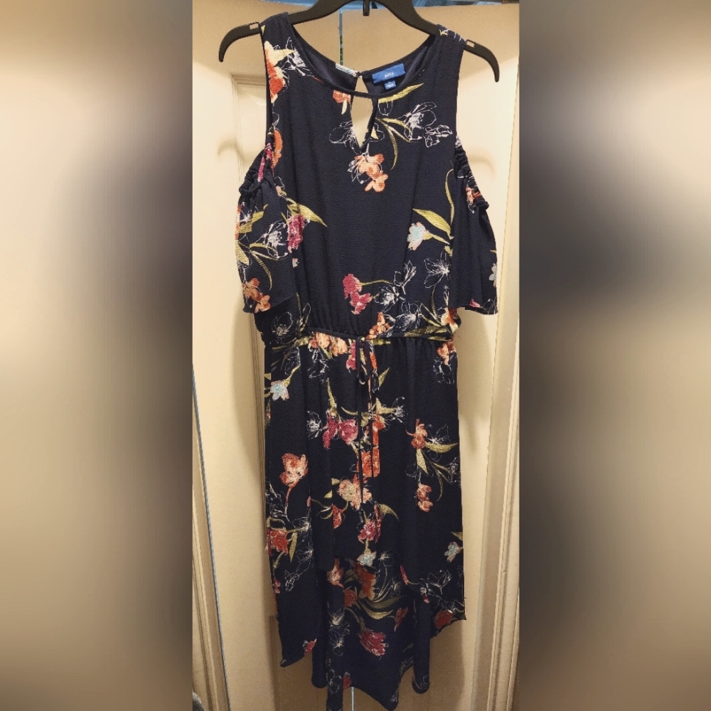 Apt. 9 High-Low Floral Dress, Size Large